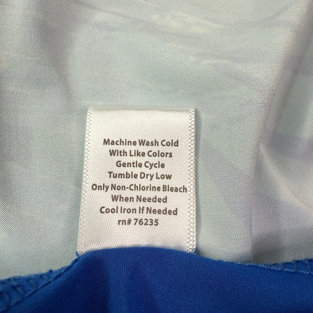 Coral Bay Golf Royal Blue Polo Shirt Short Sleeve Size XL - Picture 5 of 7